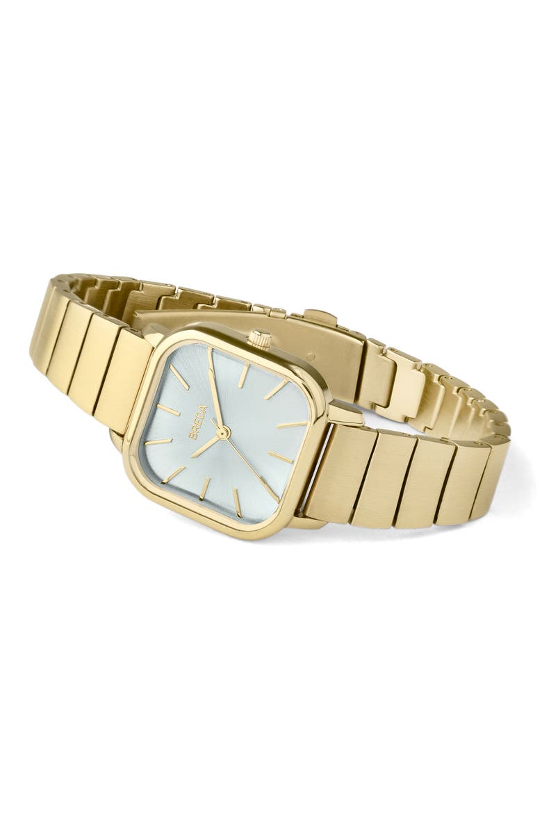 Esther Bracelet Watch, 26mm, Alternate, color, GOLD/ GOLD/ MIST