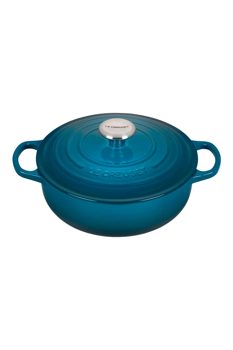 Signature 3.5-Quart Sauteuse Oven, Main, color, CARIBBEAN