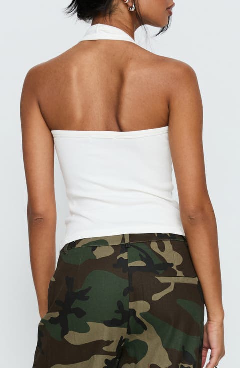 Baseline Scoop Halter Rib Tank