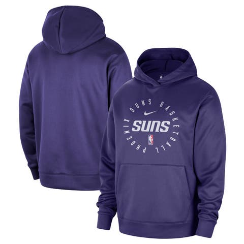 Men's Nike Purple Phoenix Suns 2024/25 Spotlight On-Court Practice Performance Pullover Hoodie