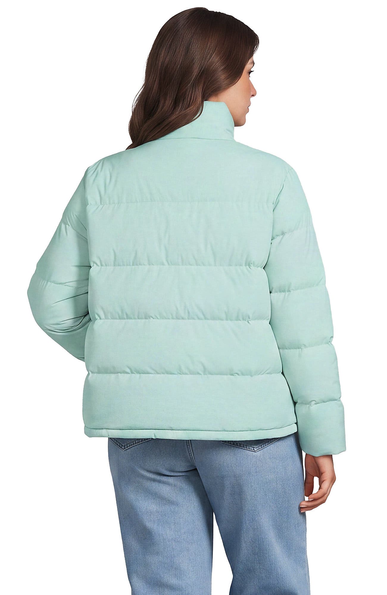 Lands' End Wide Channel 600 Down Puffer Jacket (Women) | Nordstrom