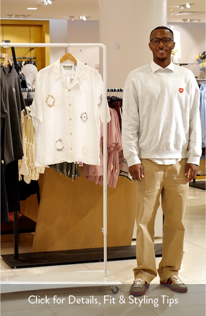 Deck Embroidered Camp Shirt, sales video thumbnail