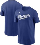 Nike Men's Nike Royal Los Angeles Dodgers Team Wordmark T-Shirt
