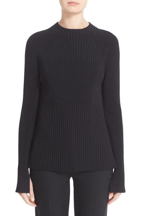 Lace Back Sweater