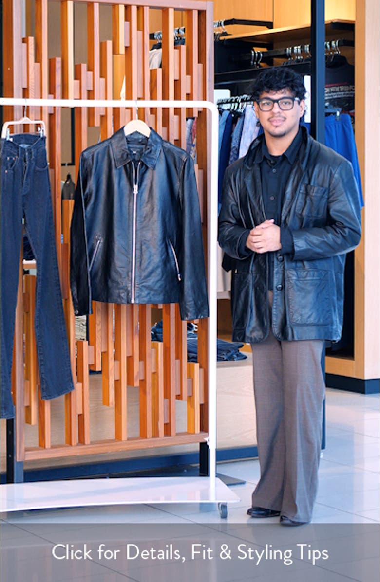 Melrose Leather Jacket, sales video thumbnail