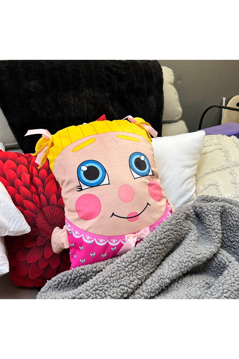 Sweetie Pie Dreams Plush Pillow, Alternate, color, Multicolored