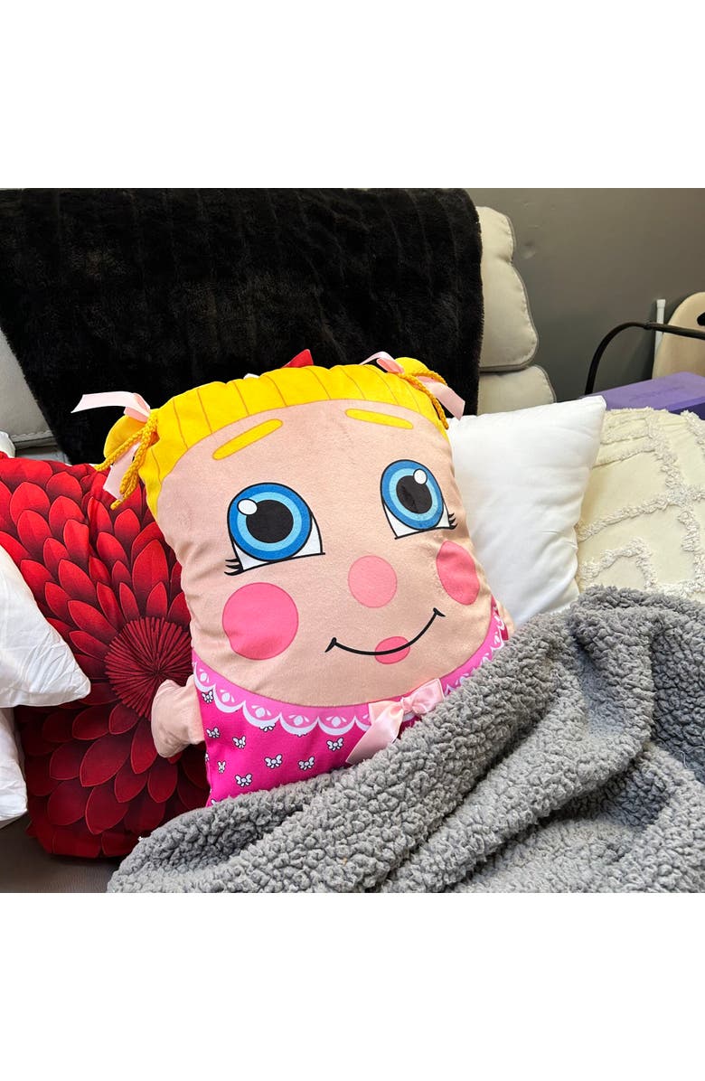 Pillow People Sweetie Pie Dreams Plush Pillow, Alternate, color, Multicolored