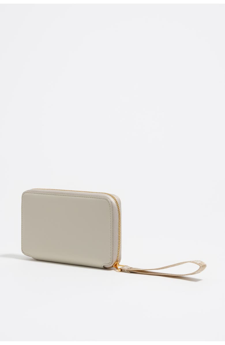 Bimba y Lola Leather upper wallet, Alternate, color, Stone