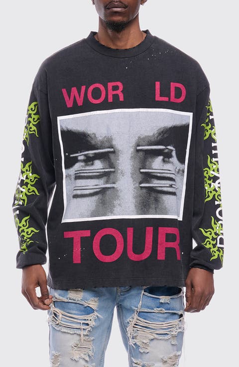 Nailhead Graphic Long Sleeve T-Shirt