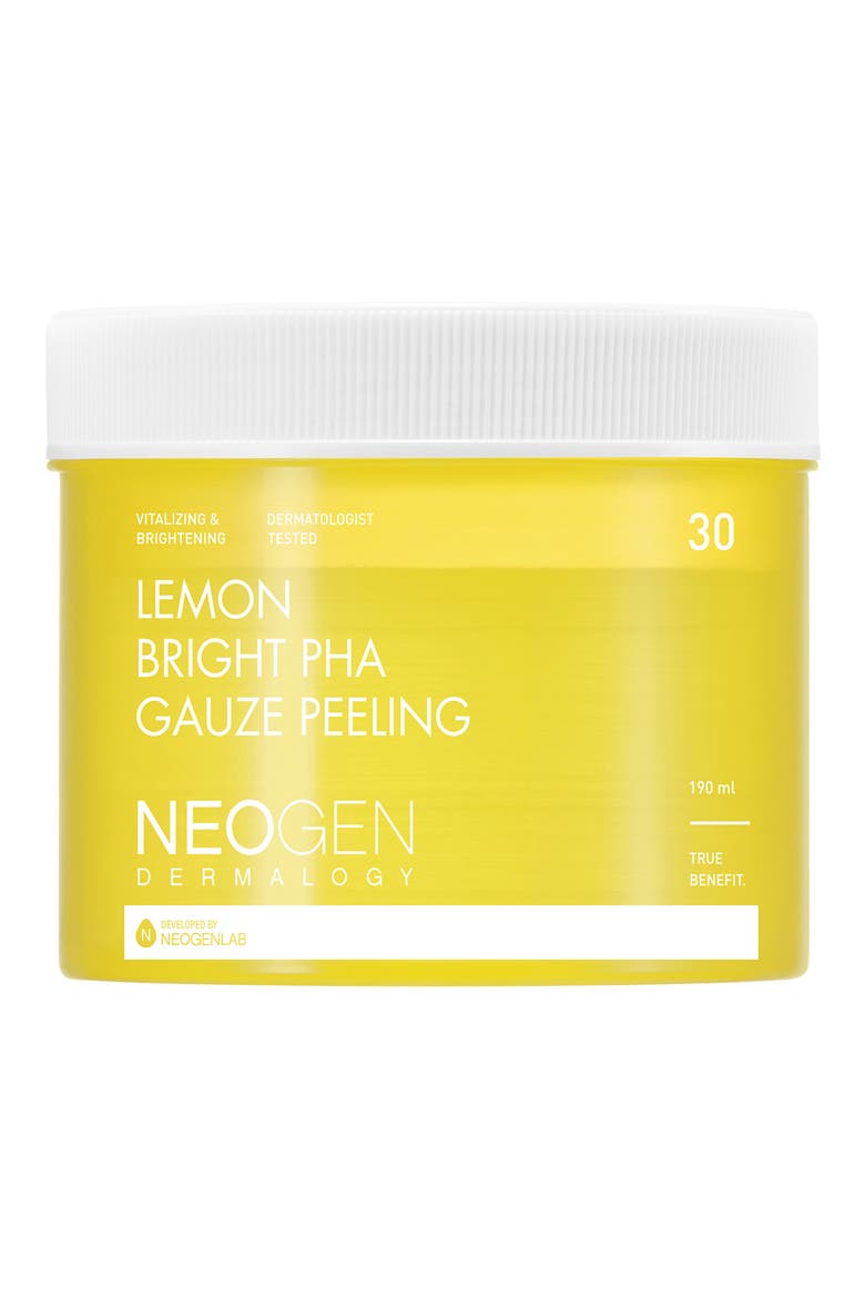 LEMON BRIGHT PHA GAUZE PEELING, Main, color, NO COLOR