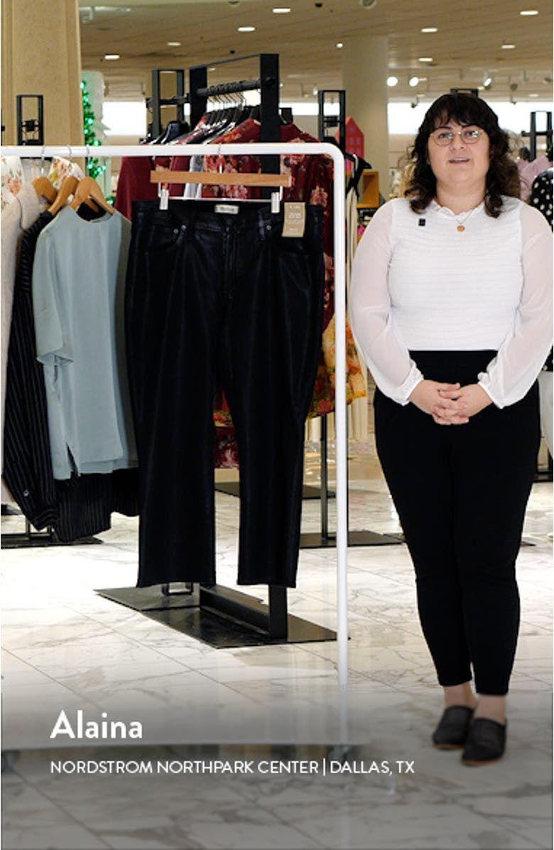 Kick Out Crop Coated Jeans, sales video thumbnail