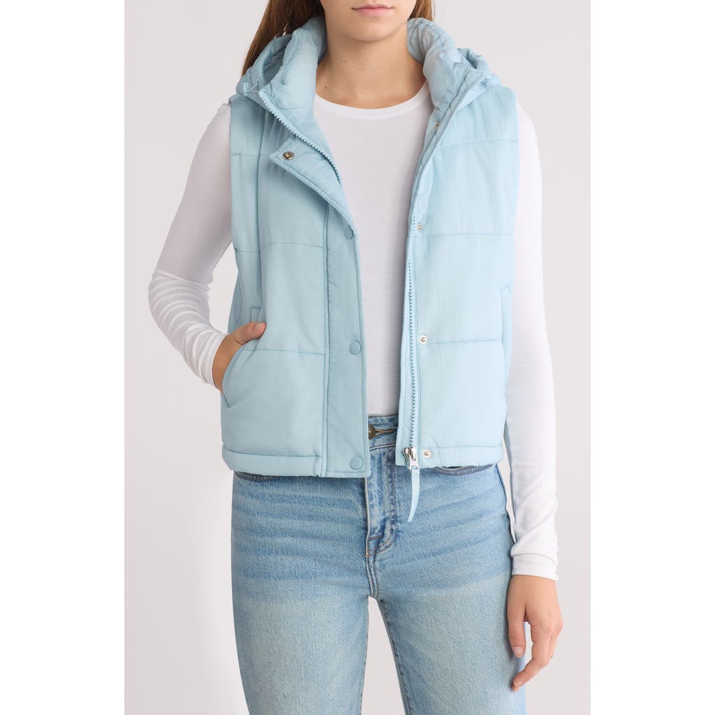 Thread & Supply Hooded Quilted Puffer Vest