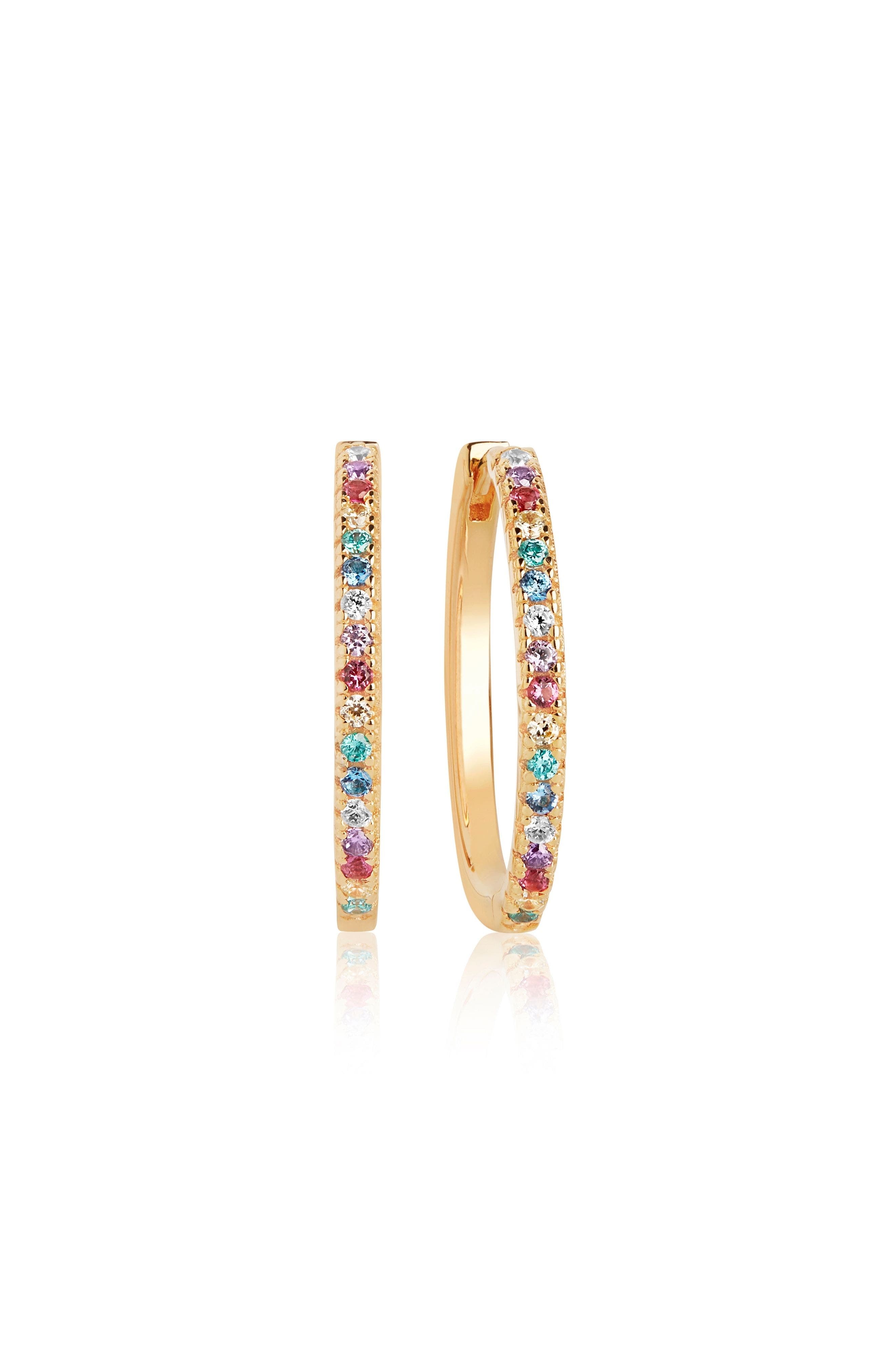 18k Gold Plated / Rainbow