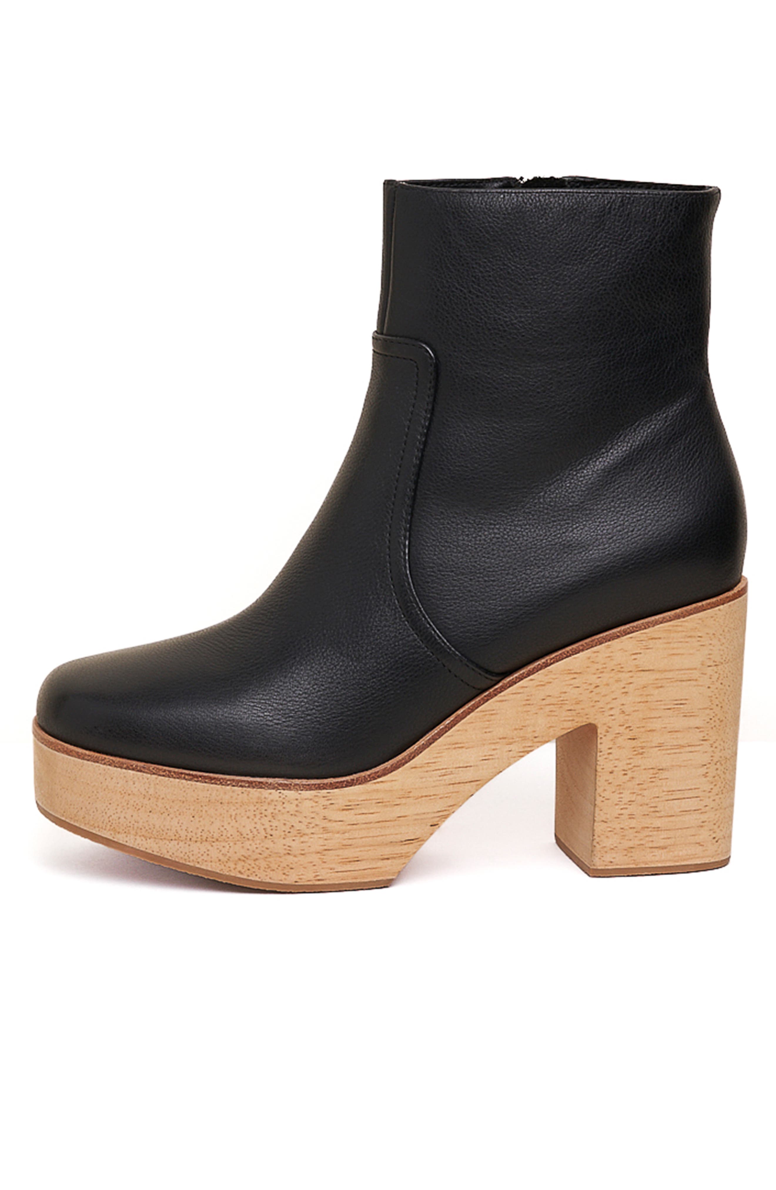 Charlotte Stone Paz Platform Clog Boot, Alternate, color, 