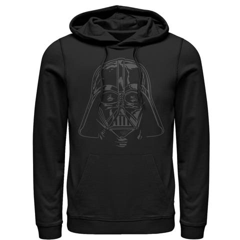 Men's Star Wars Darth Vader Helmet  Pull Over Hoodie