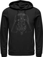 Star Wars Men's Star Wars Darth Vader Helmet  Pull Over Hoodie