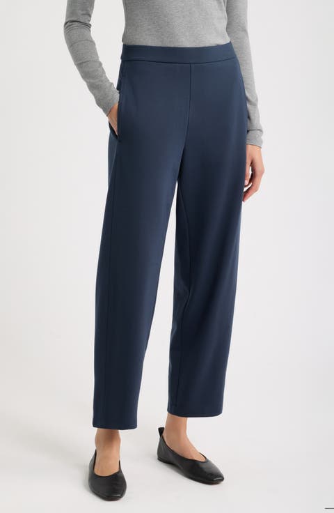 Stretch Ankle Lantern Pants