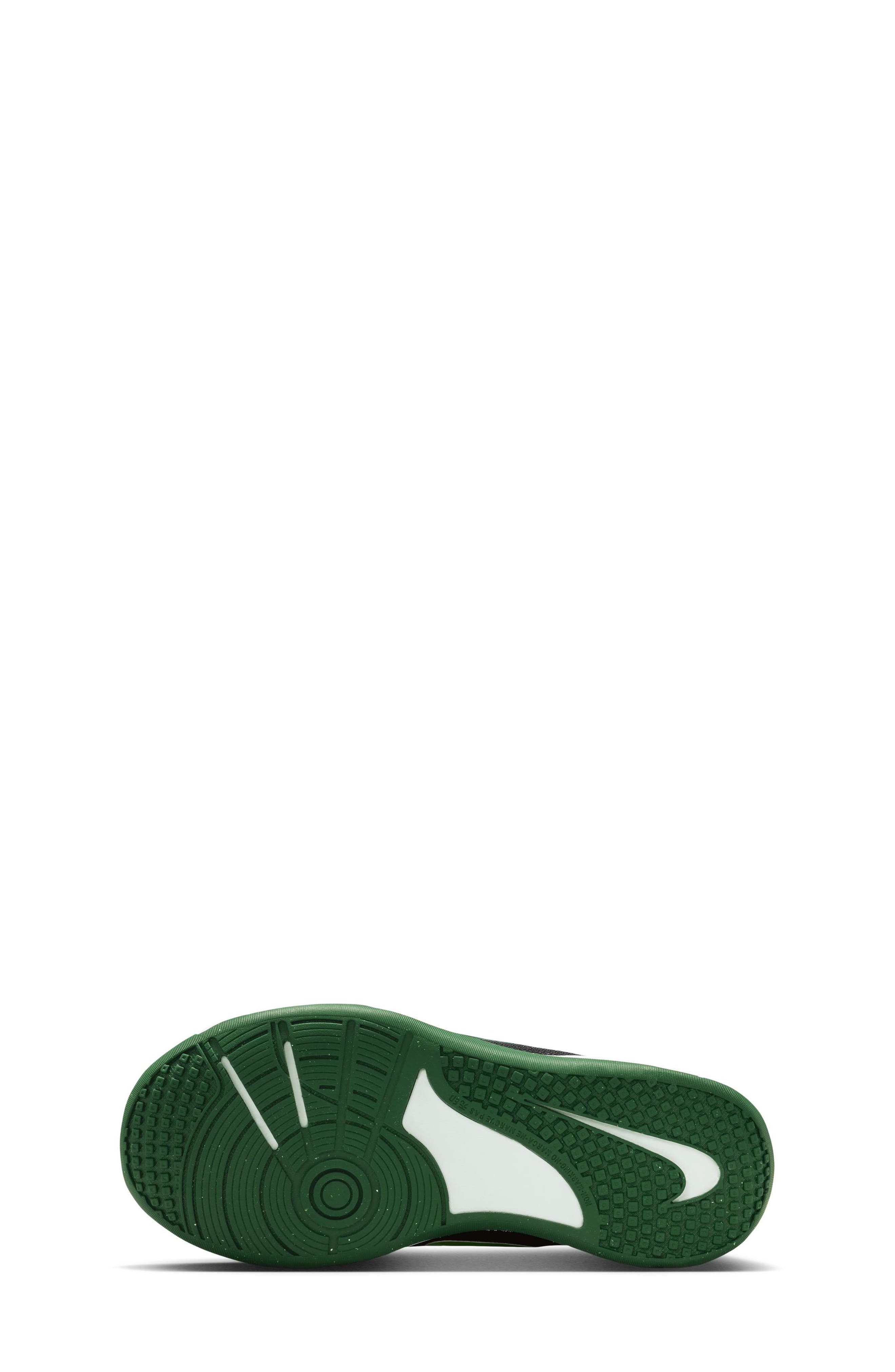 Nike Kids' Omni Multi-Court Sneaker, Alternate, color, Black/ Fir/ Green Strike