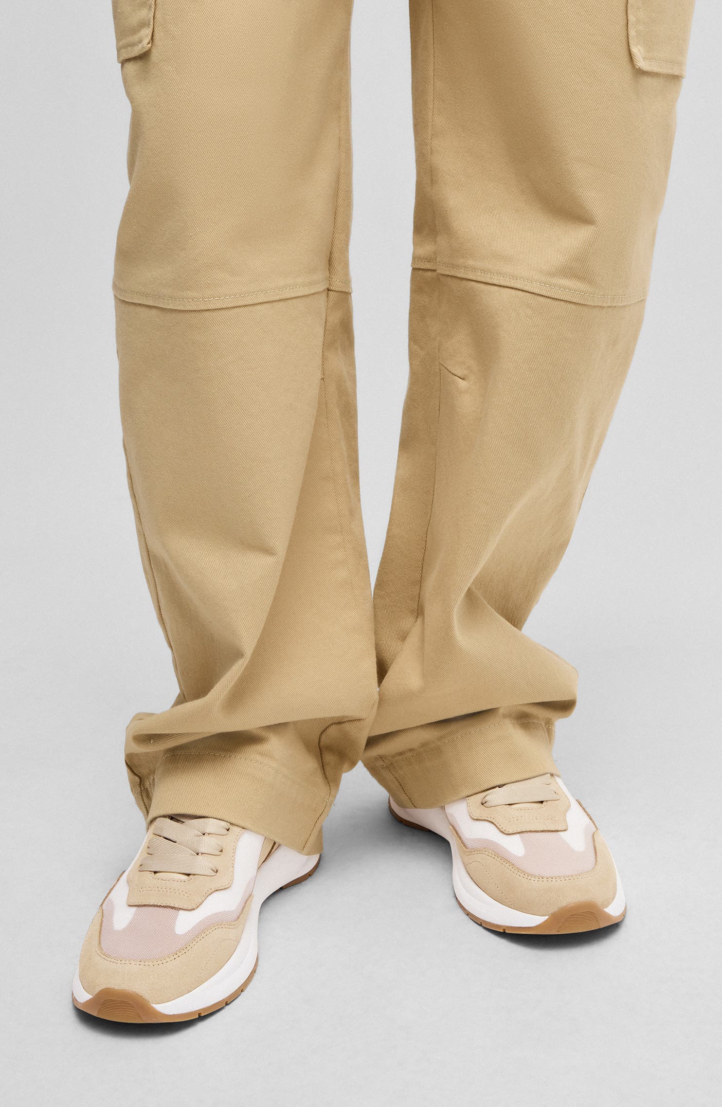 BOSS Skylar Sneaker, Alternate, color, Medium Beige