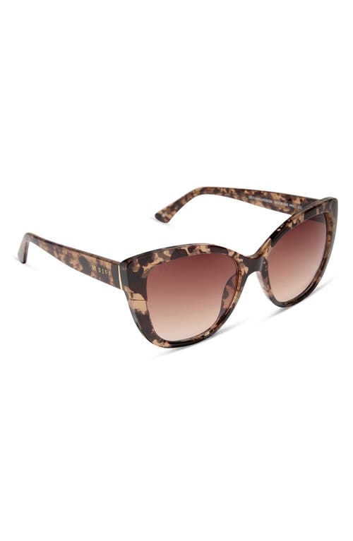 DIFF DIFF 54MM SQUARE SUNGLASSES 