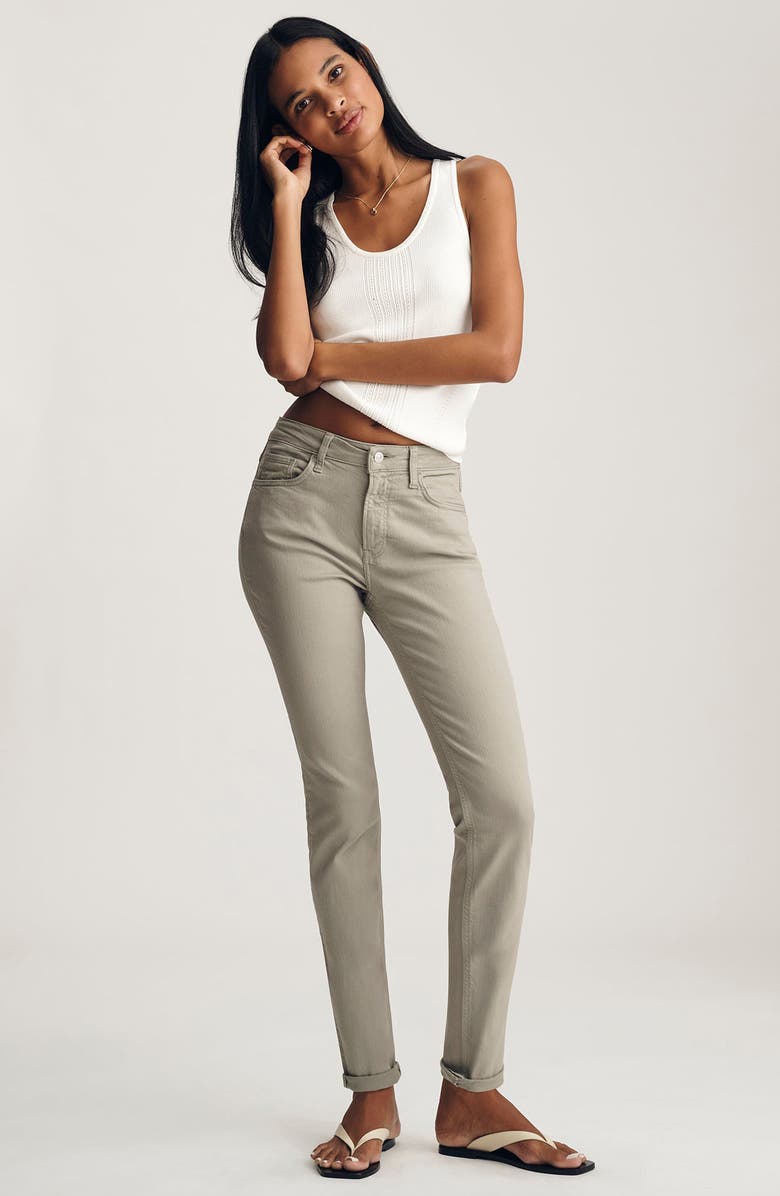 Mavi Jeans Kathleen Mid Rise Slim Boyfriend Jeans, Alternate, color, 