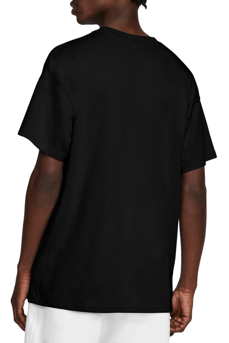 NikeLab Crewneck T-Shirt, Alternate, color, BLACK/ WHITE