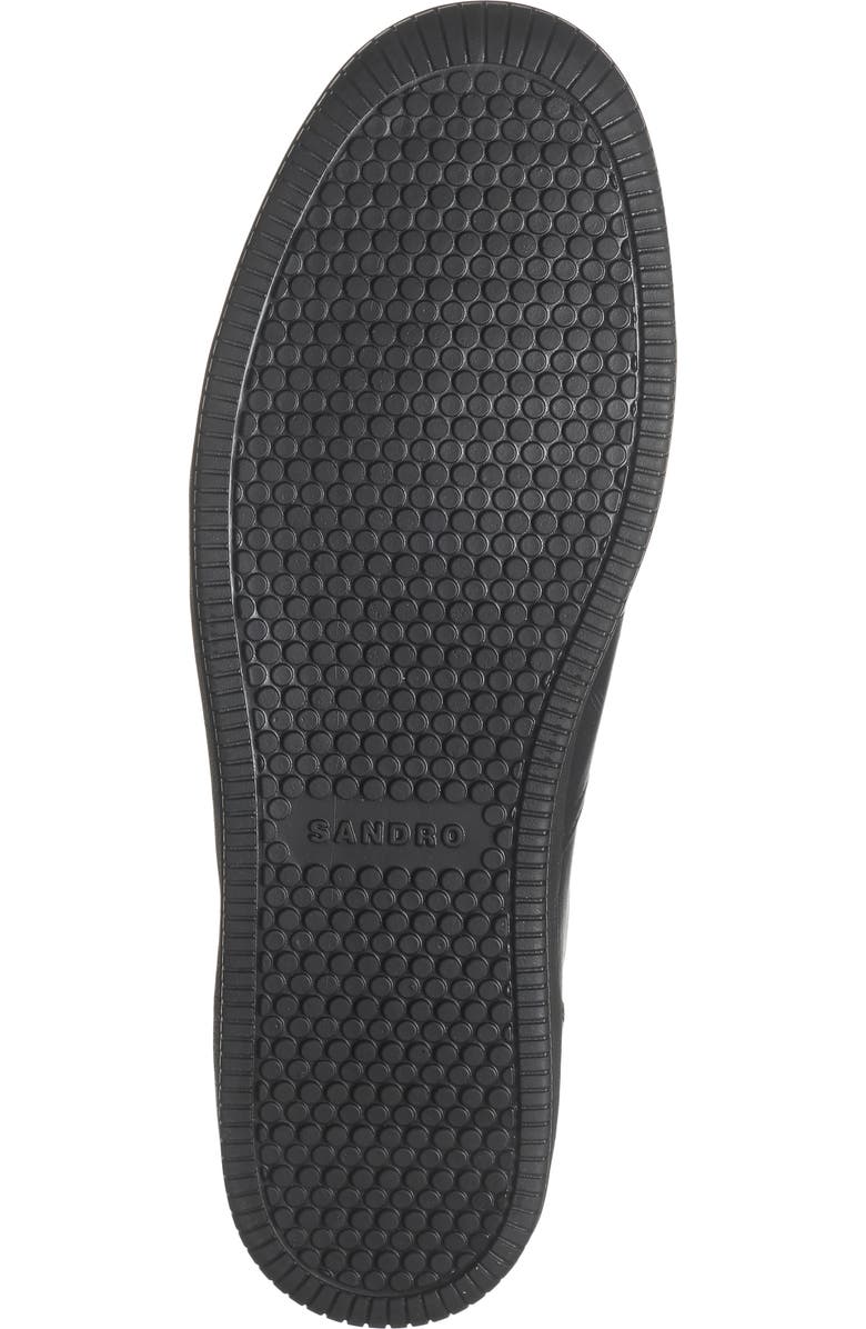 SANDRO Magic All Over Sneaker, Alternate, color, Noir