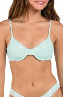 Citrus Iridescent Underwire Bikini Top