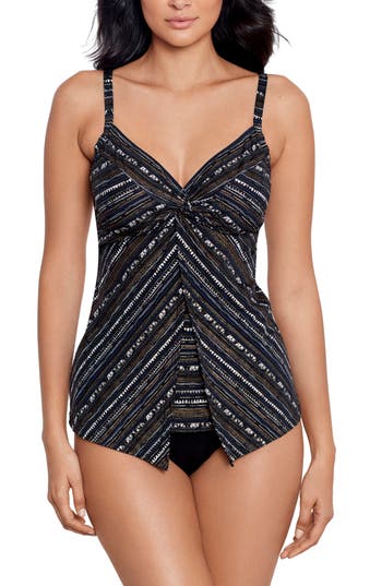 Miraclesuit ® Cypher Love Knot Tankini Top