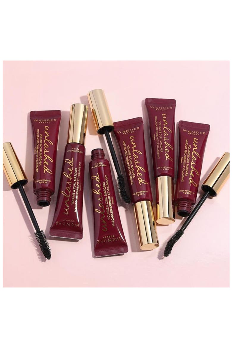 Unlashed Volume and Curl Mascara, Alternate, color, BLACK