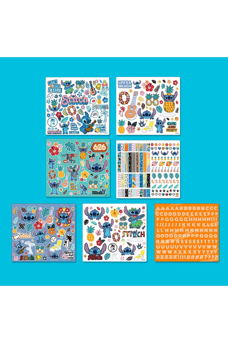 Disney Stitch Color & Collage Set, Alternate, color, Multicolored