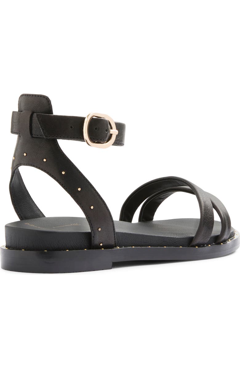 FRANKIE4 Patterson Ankle Strap Sandal, Alternate, color, Black