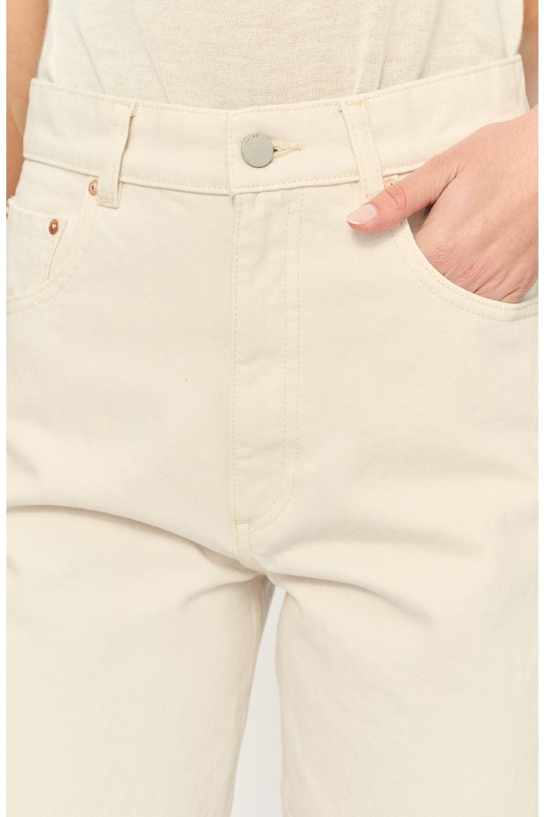 Taylor Ultra High Waist Denim Shorts, Alternate, color, FLAX VINTAGE