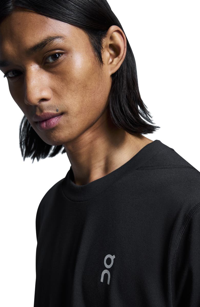 On Train-T Short Sleeve T-Shirt, Alternate, color, Black