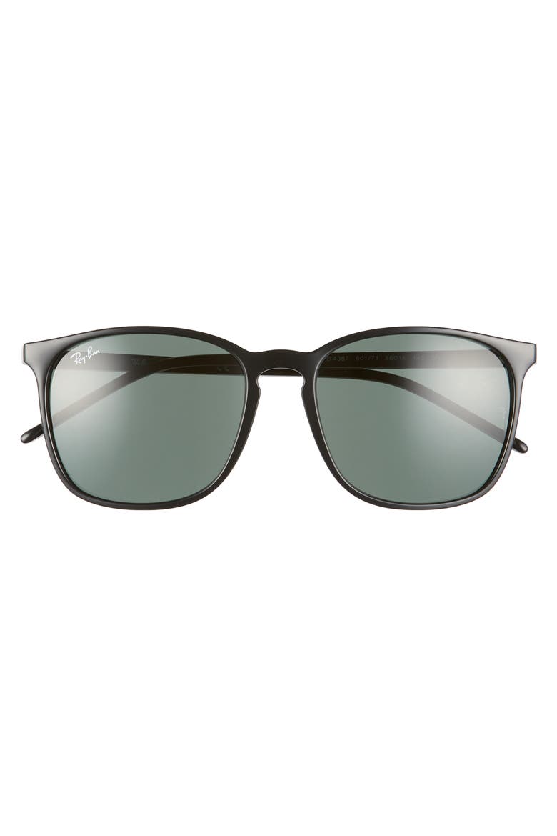 56mm Sunglasses, Alternate, color, GREEN
