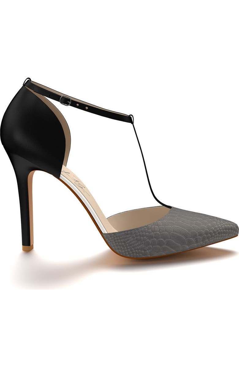 Shoes of Prey d'Orsay T-Strap Pump, Alternate, color,