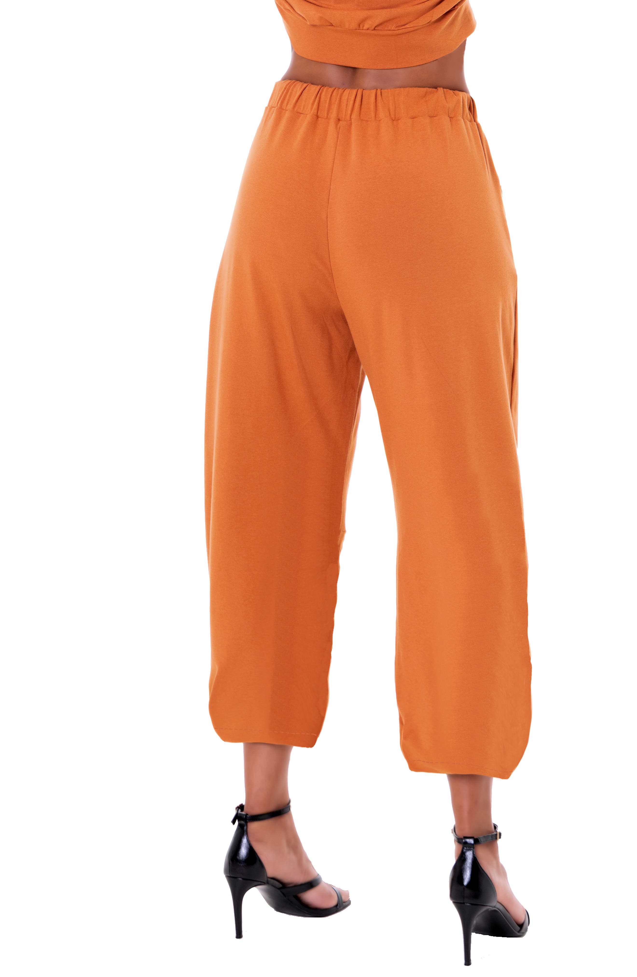 Crop Barrel Leg Pants - image 4