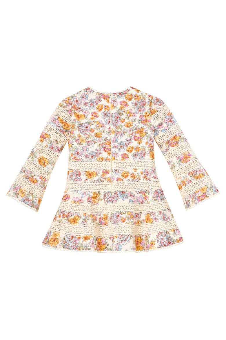 Posie Cotton Mini Dress, Alternate, color, Floral