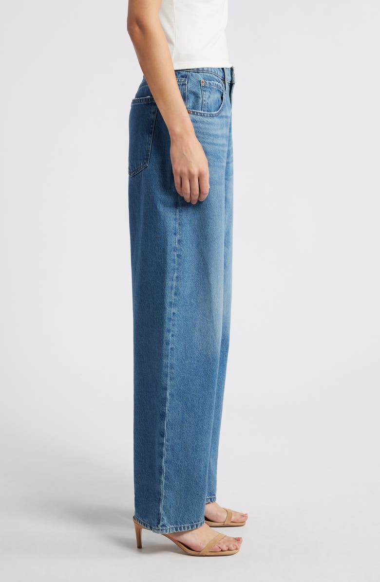 FRAME Low Slung Barrel Leg Jeans, Alternate, color,