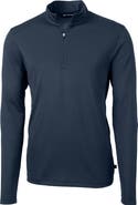 Cutter & Buck Virtue Piqué Recycled Blend Quarter Zip Pullover