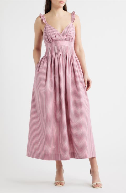 The Olive Cotton Sundress