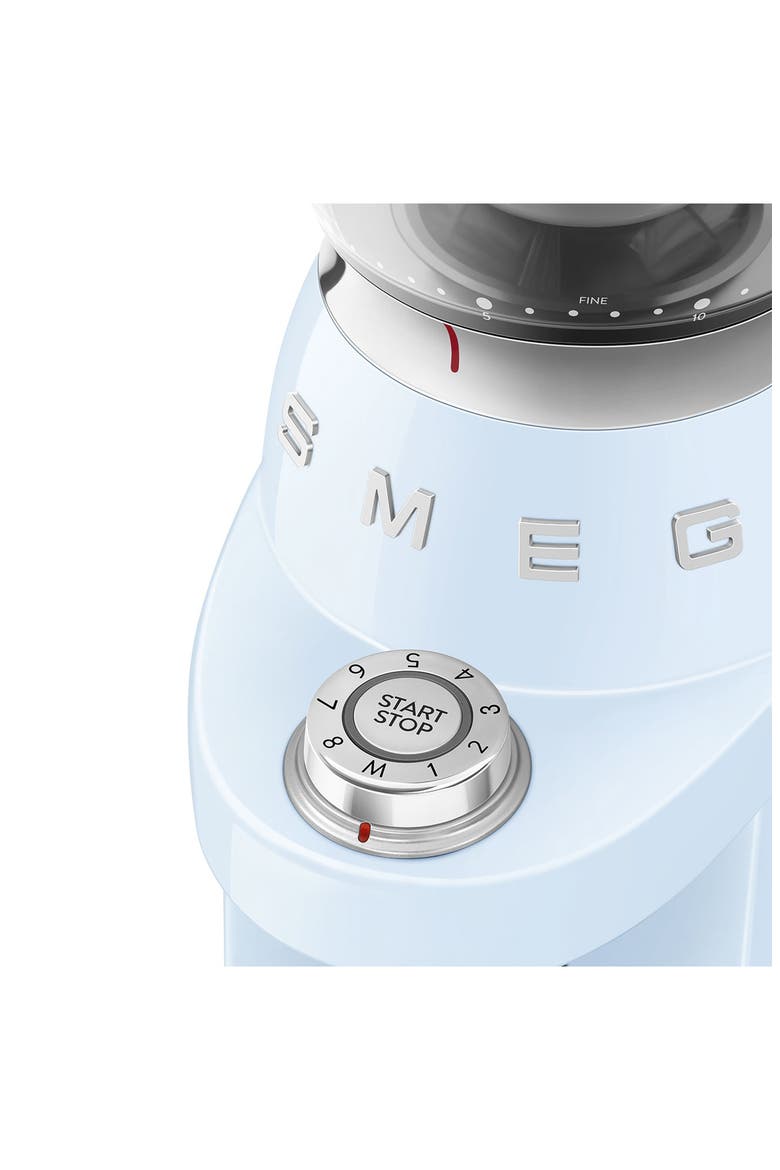 '50s Retro Style Coffee & Espresso Grinder, Alternate, color, PASTEL BLUE