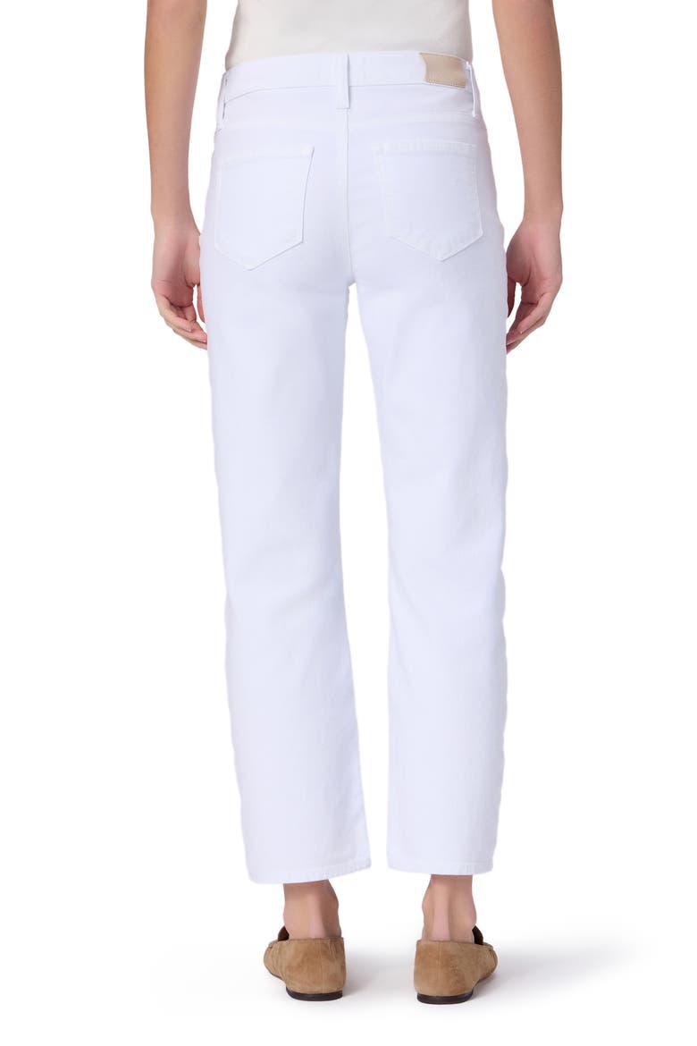 Mason Mid Rise Ankle Straight Leg Jeans, Alternate, color, CRISP WHITE