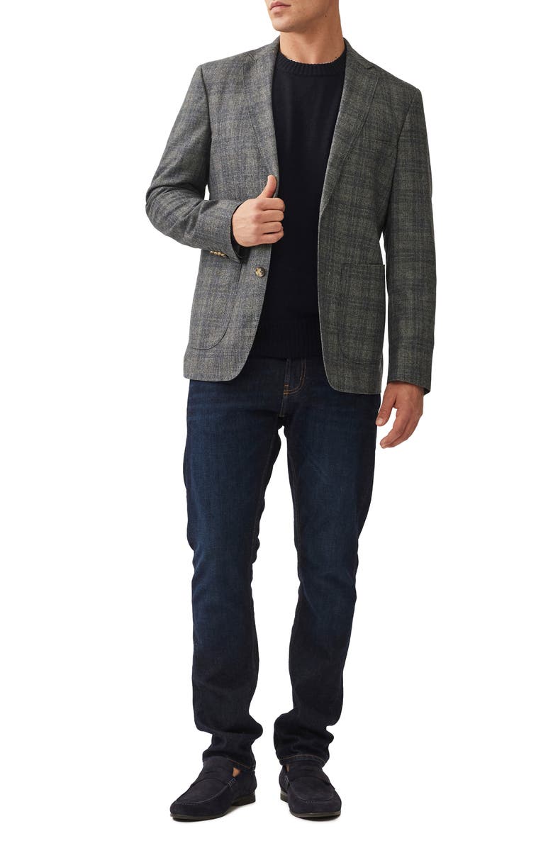 Rodd & Gunn Owen Junction Plaid Wool Sport Coat, Alternate, color, 