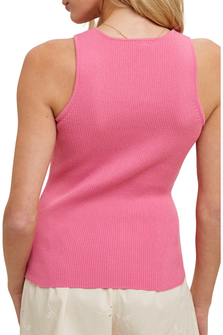 Ribbed Tank, Alternate, color, PUNCH