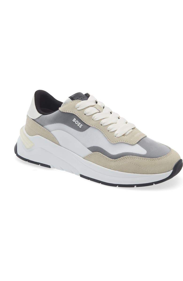 BOSS Skylar Sneaker, Main, color, Open White