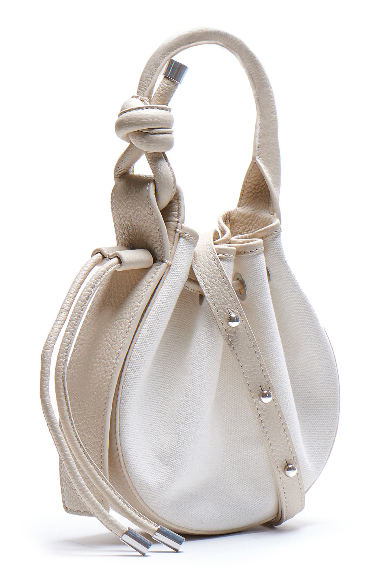 behno Mini Ina Canvas Crossbody Bucket Bag, Alternate, color, 