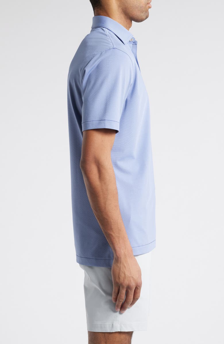 Peter Millar Andover Solid Performance Jersey Polo, Alternate, color, Sport Navy