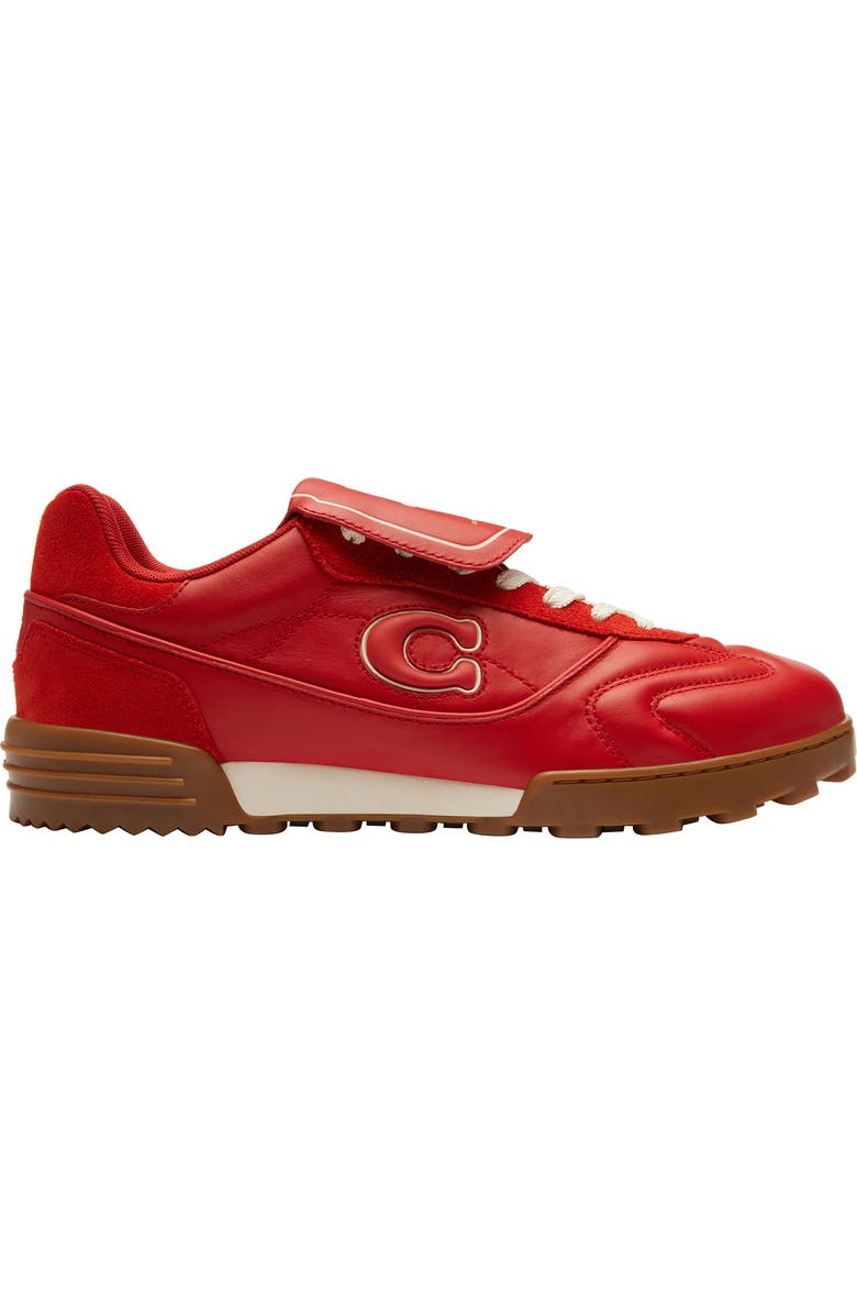 COACH Match Sneaker, Alternate, color, Sport Red