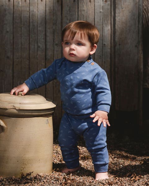 Organic Cotton Pant and Top Set Leaf (Baby)